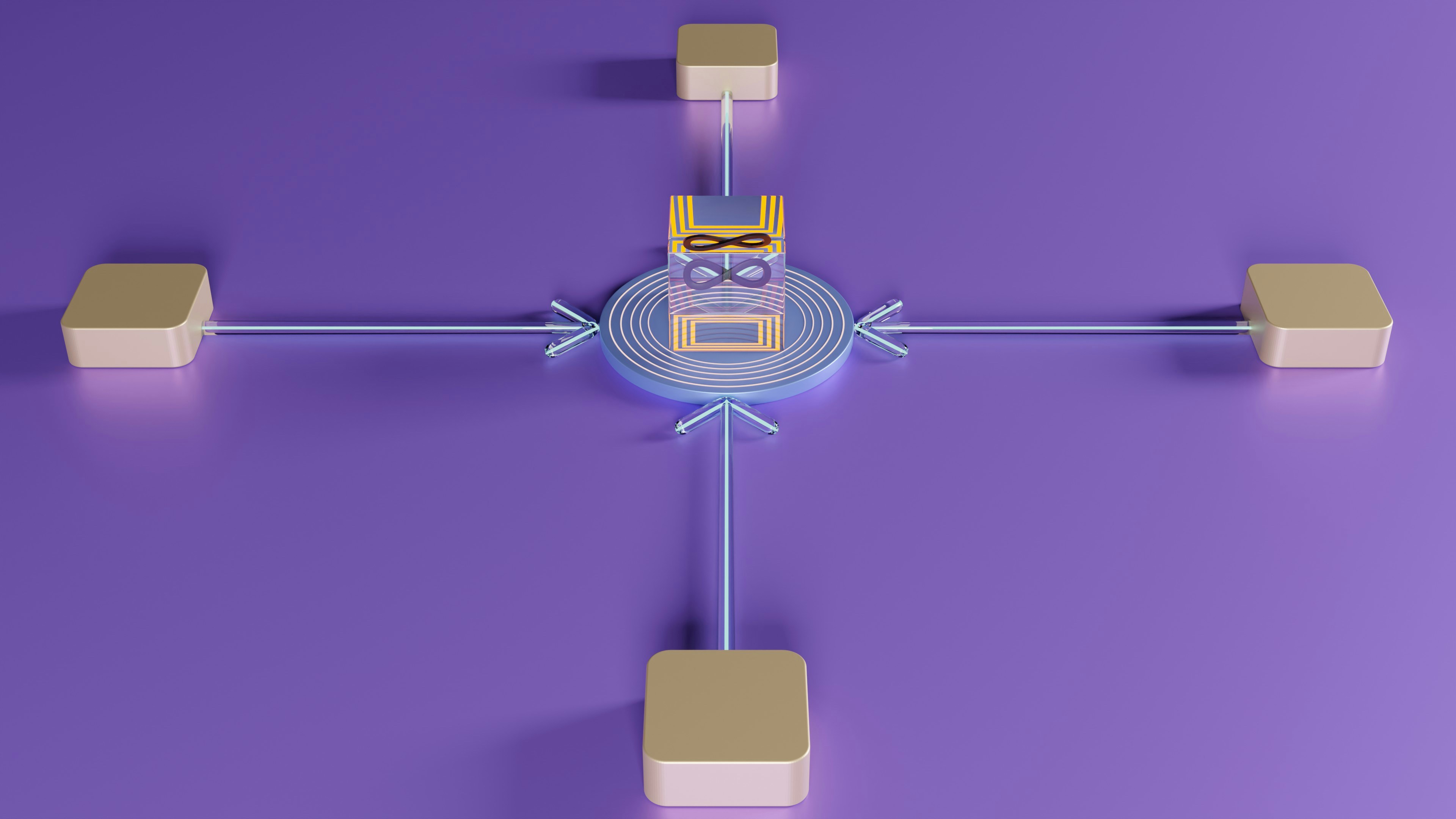 Abstract visualization of an AI agent’s “brain” with a dedicated module for “failure memory” and feedback loops